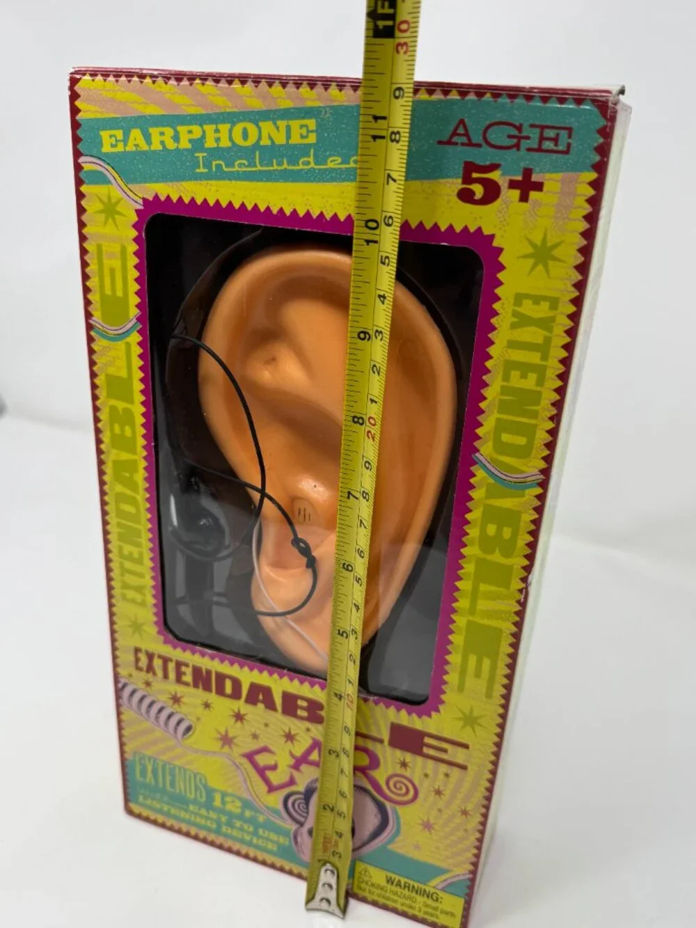 Vintage 2000 Harry Potter Extendable Ear Spy Toy Warner Bros NOS